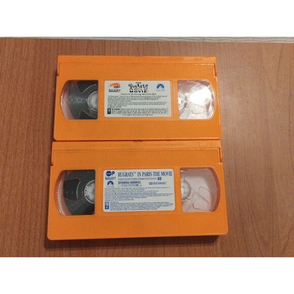 The Rugrats Movie & Rugrats in Paris on VHS - Picture 7 of 7